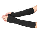 Men Women Unisex Knitted Fingerless Gloves Soft Warm Long Mitten warm Winte V6A6