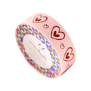 DIY Satin Lace Decorative Tape Washi Masking Fabric Stickers pink