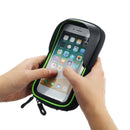 BIKIGHT 1.5L Bike Bag 6.2" Touch Screen Phone Case Waterproof Bicycle Cycling Front Tube Bag