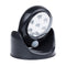 Battery Powered IR Motion Sensor LED Night Light 360 Degree Auto On/Off Wall Lamp for Hallway Yard