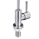 304 Stainless Steel Reverse Osmosis Faucet 360 Degree High Arc Swivel Spout Drinking Water Filter Single Handle Cold Water Faucet