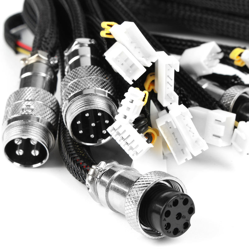 Upgrade 3D Printer Black Extension Cables Kit For Creality CR-10