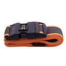 Safety belt Belt Lock Combination Travel Luggage Suitcase band color:Orange