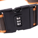 Safety belt Belt Lock Combination Travel Luggage Suitcase band color:Orange