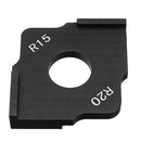 2pcs Radius Quick Jig R15 R20 R25 R30 Woodworking Router Table Jig Corner Template Tools