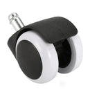 5Pcs 2 Inch Universal Office Home Chair Rubber Caster Wheels Floor Funiture Replacement