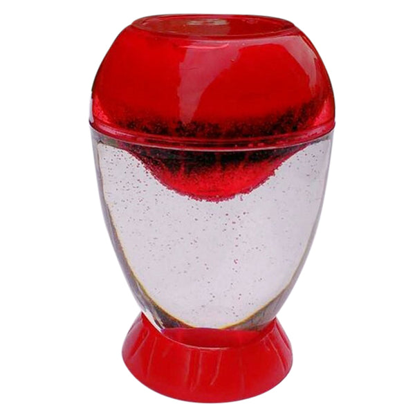 Egg Sand Clock Liquid Oil Glass Sandglass Hourglass Timer Home Decor Relax  D3L5