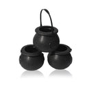 10pcs Halloween Cauldron Witch Skull Multi Purposed Candy Holder Planter Pot Party Decorations