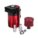 300ML Oil Catch Can Baffled Breather Petrol Diesel Turbo Tank Reservoir Filter