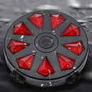 Waterproof Bicycle Rear Light 4 Modes LED Light Tail Bike Light Dual Light Design Cycling Safety War