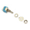 Wendao SMT-202 ON/ON AC 125V 6A 6 Pins Toggle Rocker Switch 10pcs