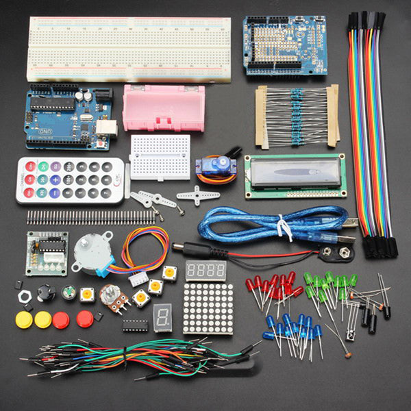 Geekcreit UNOR3 Basic Starter Learning Kits No Battery Version Geekcreit for Arduino - products that work with official Arduino boards