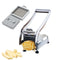 Stainless Steel French Fry Potato Cutter Maker Slicer Chopper Dicer with 2 Blades Vegetable Cutter