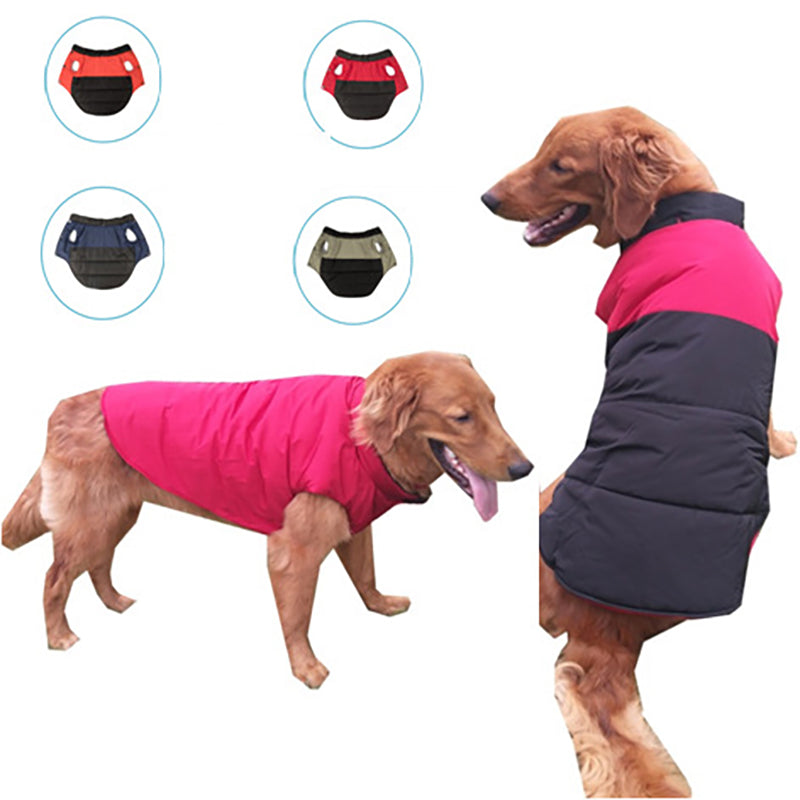 All Sizes Pet Dog Vest Jacket Clothing Autumn Winter Windproof Warm Dog Clothes Coat Pet Jacket