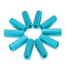 Suleve M3AS3 10Pcs M3 15mm Knurled Standoff Aluminum Alloy Anodized Spacer
