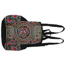 canvas embroidery Ethnic backpack women handmade flower Embroidered Bag Tra Q5U7