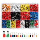 Excellway CT06 2120Pcs Wire Copper Crimp Insulated Cord Pin End Terminal 22 to 5 AWG