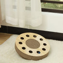 30*30*6cm/35*35*6cm Cat Scratching Board Wear Resistant Corrugated Material Pet Toys