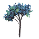 10pcs Decorative Blueberry Fruit Berry Artificial Flower Silk Flowers Fruit D6Q5