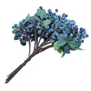 10pcs Decorative Blueberry Fruit Berry Artificial Flower Silk Flowers Fruit D6Q5