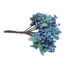 10pcs Decorative Blueberry Fruit Berry Artificial Flower Silk Flowers Fruit D6Q5