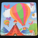 16 Pieces Puzzle Wooden Toys Education And Learning Kids Christmas Gift Hot