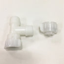 Toilet Cleanser T Connector Screw Tooth G1/2 15/16 Cold Water Mixing Valve Bathroom Accessory