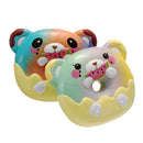 Areedy Galaxy Donuts Bear Eating Watermelon Squishy 13CM Licensed Slow Rising With Packaging