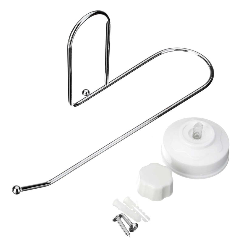 Stainless Steel Towel Holder Kitchen Tissue Holder Hanging Bathroom Toilet Roll Paper Holder