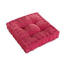40 x 40cm Washable Corduroy Tatami Floor Seat Cushion Square Plaid Winter Warm Chair Pad Cushion