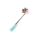 Extendable Mini All in One Wire-controlled Mini Wire Selfie Stick for Mobile Phone