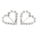 20x Diamond Diamond Crystal Rhinestone Ribbon Buckles Sliders for wedding E W5G6