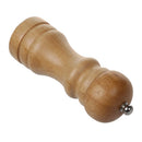 Classical Wooden Oak Pepper Spice Salt Corn Mill Grinder Muller (For 5 Inch