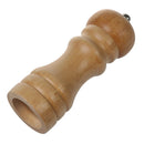 Classical Wooden Oak Pepper Spice Salt Corn Mill Grinder Muller (For 5 Inch