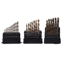 Drillpro M42 HSS Twist Drill Bit Set 3 Edge Head 8% High Cobalt Drill Bit for Stainless Steel Wood Metal Drilling