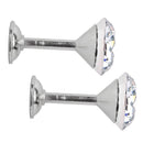 Tiebacks 2Pcs Diamond Shower Curtains Curtains Tiebacks Wall Tassels Hooks  K6M9