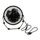 Metal USB Interface Fan black