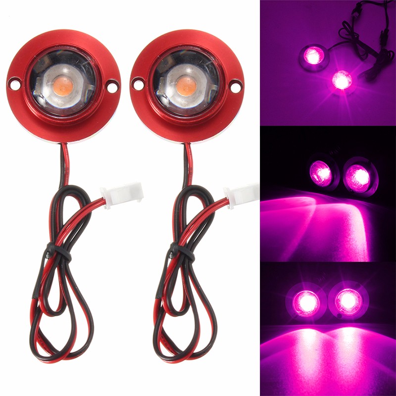 LED Strobe Bulb Light Emergency Warning Flash Fisheye Lens Lamp