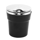 Portable Auto Car Smokeless Stand Cylinder Cup Holder Cigarette Ashtray(Bla