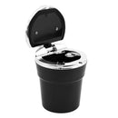 Portable Auto Car Smokeless Stand Cylinder Cup Holder Cigarette Ashtray(Bla