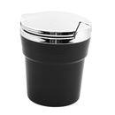 Portable Auto Car Smokeless Stand Cylinder Cup Holder Cigarette Ashtray(Bla