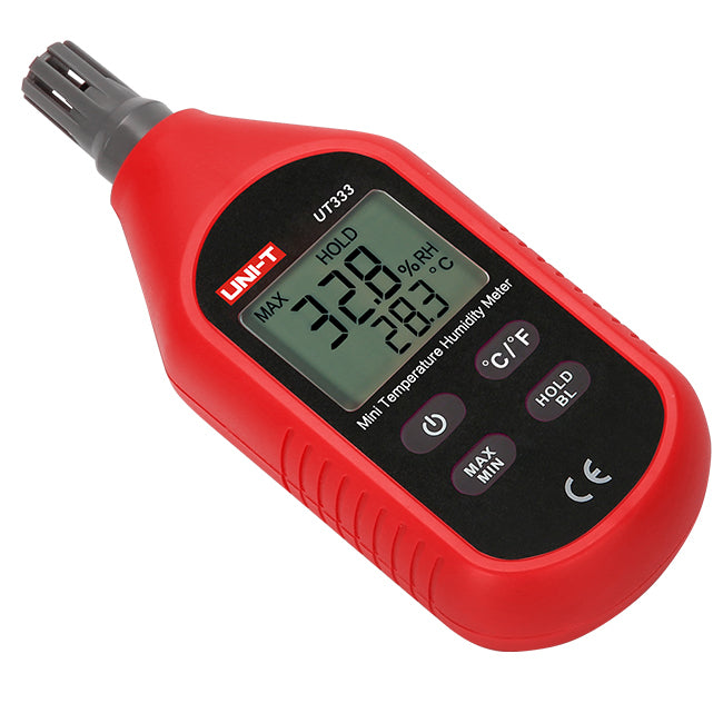 UNI-T UT333 Mini LCD Digital Thermometer Hygrometer Air Temperature and Humidity Meter Moisture Meter