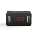 Mini Dual USB Charger Car OBD Charging 12V 24V With LED Voltage Display Car Charger Socket Power