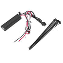 5050 LED Flashing Strip Light RGB 15 Color 12 Strips Glow Neon Wireless Remote Motorcycle
