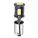 BA9S LED Car Side Marker Lights Tail Brake Bulb 2.1W 330LM DC12V 6000K White 2Pcs