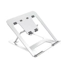 Z18 Foldable Laptop Stand Metal Laptop Bracket Height Adjustable Riser Portable Cooling Pad for 11-17 inch Laptops