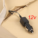 12V Electric Massager Lumbar Support Waist Pad General Car Seat Chair Back