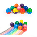 4PCS Eggs Children Drawing Crayon Early Education Puzzle Stationery Birthday Gifts