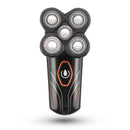 USB Head Shaving Remove Hair Removal Shaved Head Machine Five-head Electric Razor Rechargeable Waterproof