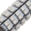 2PCS BAU15S 7507 PY21W 68SMD LED Car Turn Signal Lights Tail Brake Bulbs DC12V 4W Amber